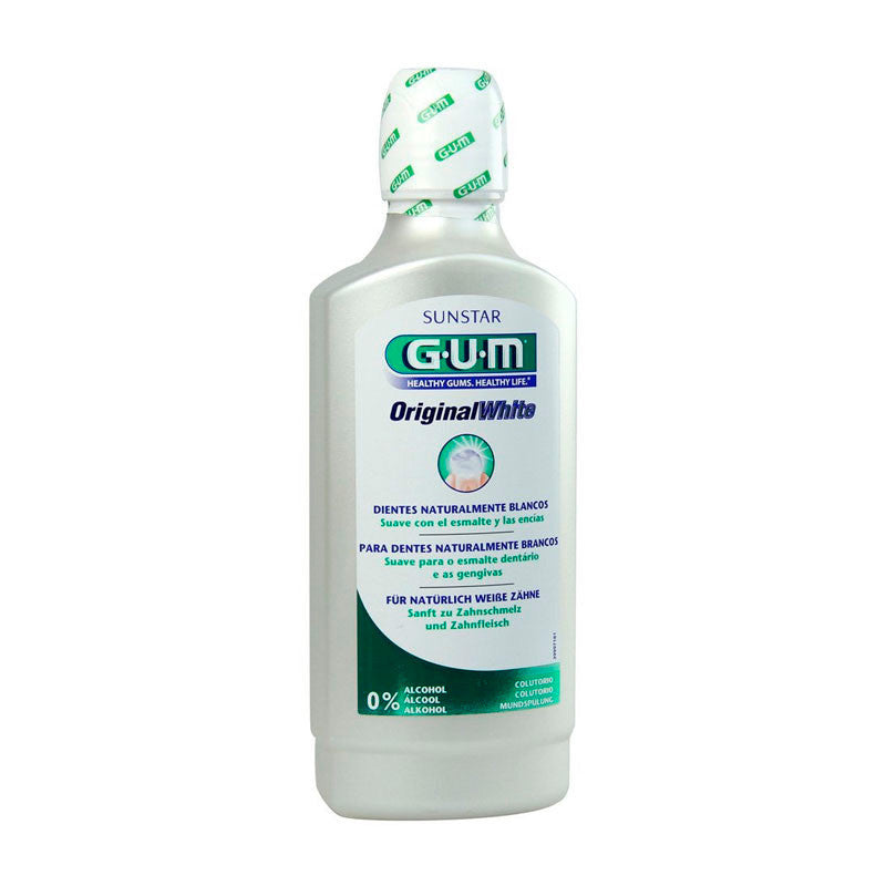 GUM Original White Colutório 500ml - Farmácia Garcia