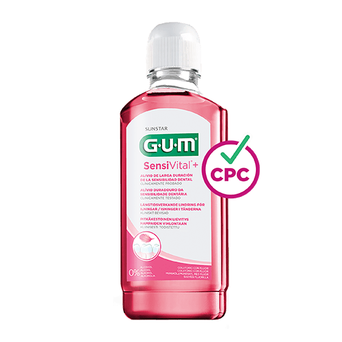 GUM Sensivital+ Colutório 500ml - Farmácia Garcia