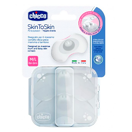 Chicco Protector Seios Silicone M-L - Farmácia Garcia