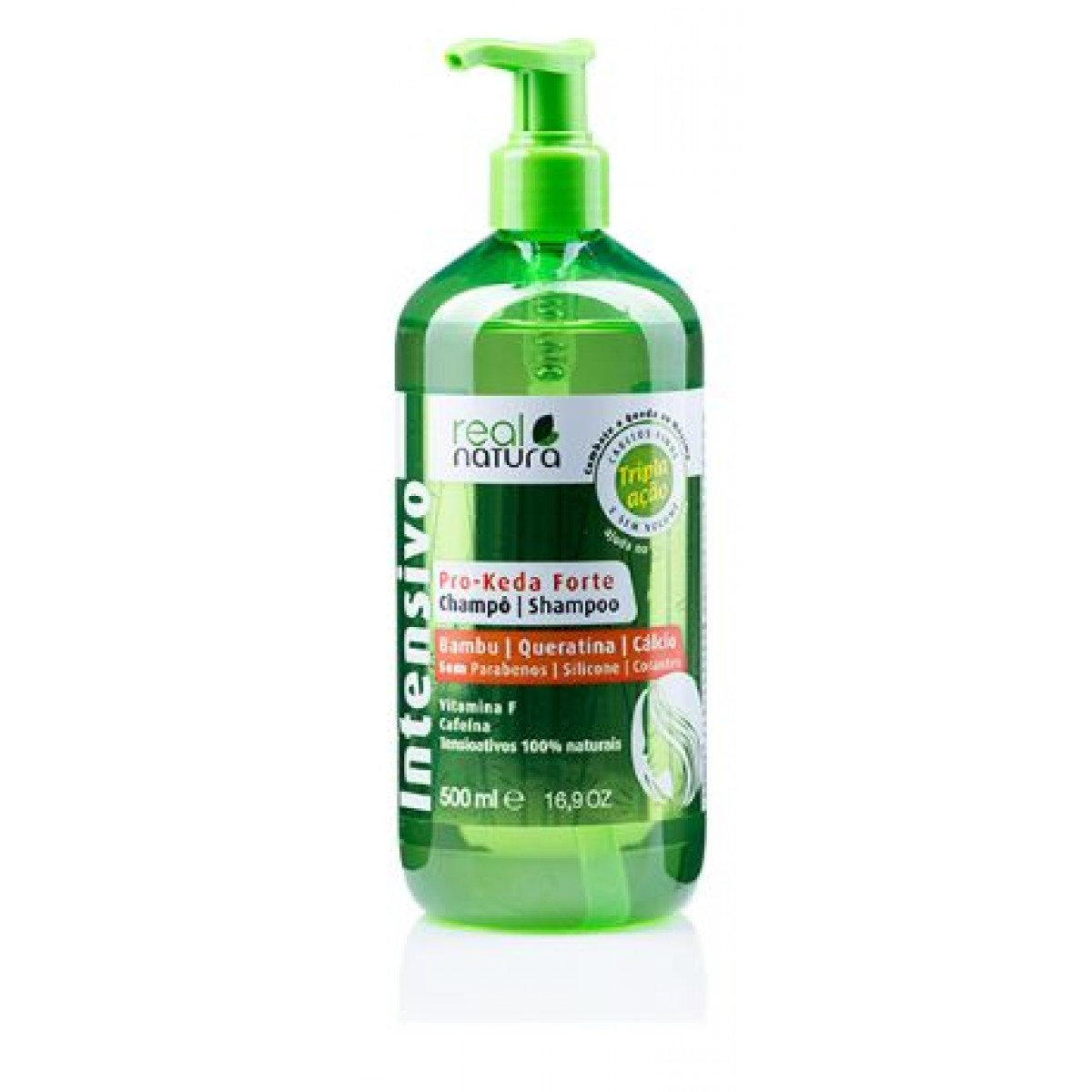 Real Natura Pro-Keda Forte Champo 500ml - Farmácia Garcia