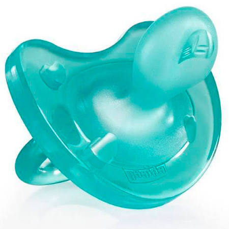 Chicco Chupeta Physio Soft Silicone Blue 0-6m - Farmácia Garcia