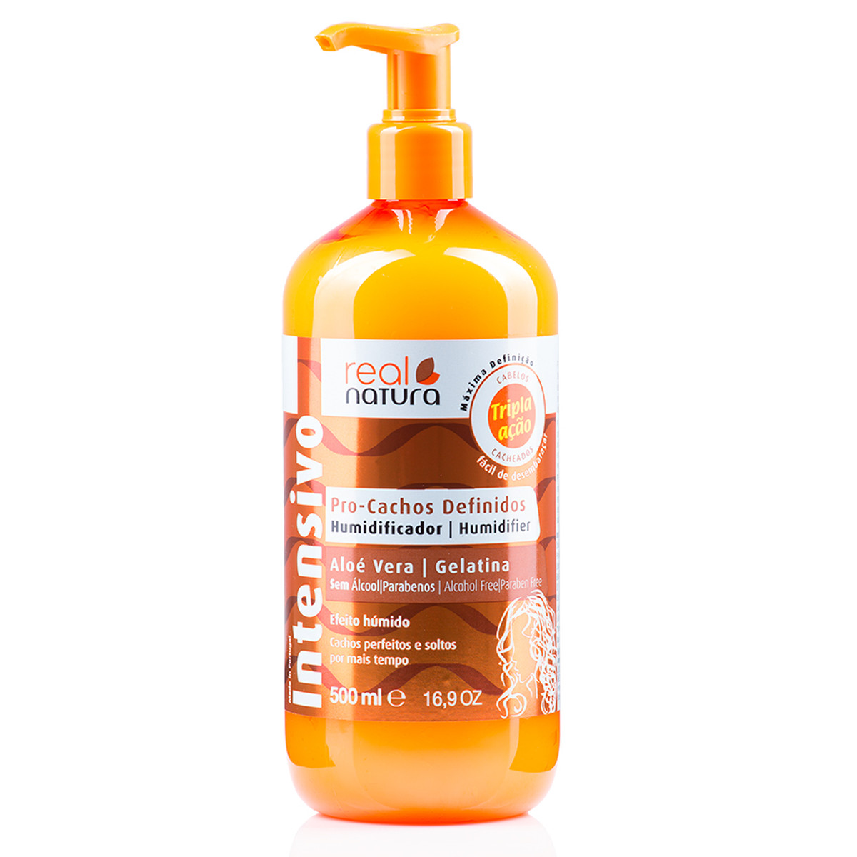 Real Natura Pro-Cachos Definidos Humidificador 500ml - Farmácia Garcia