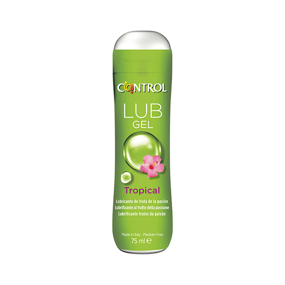 Control® Lub Tropical Gel Lubrificante 75ml - Farmácia Garcia