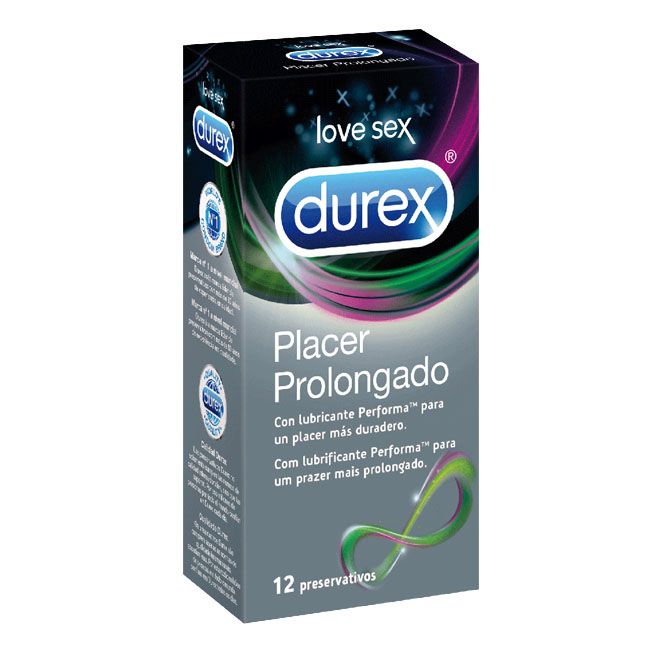 Durex® Placer Prolongado Preservativos x12 - Farmácia Garcia