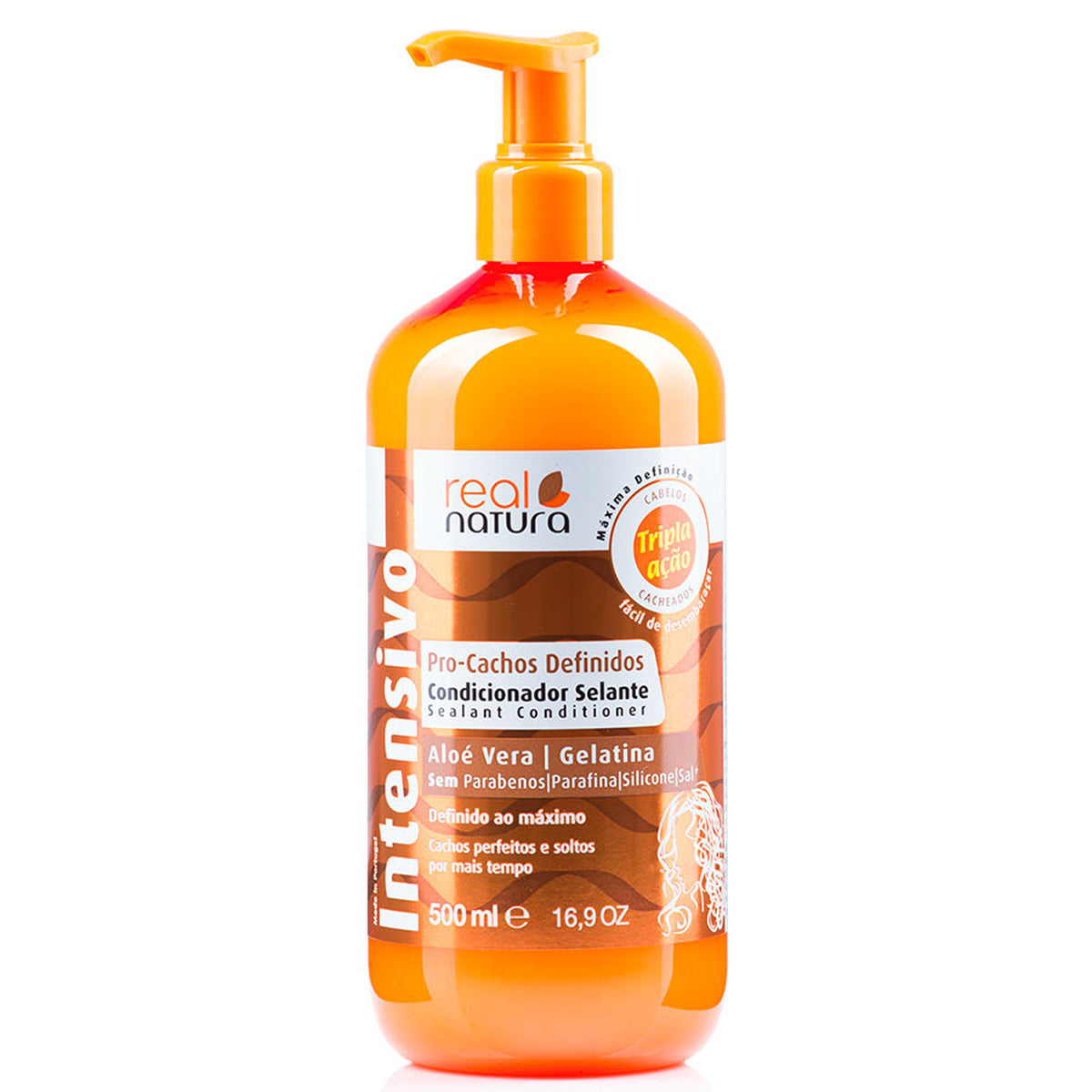Real Natura Pro-Cachos Definidos Condicionador 500ml - Farmácia Garcia