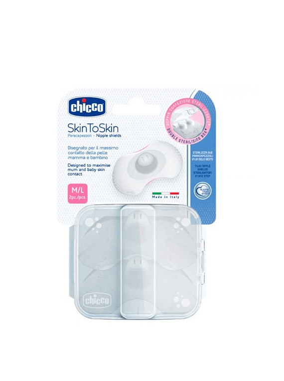 Chicco Protector Seios Silicone M-L - Farmácia Garcia