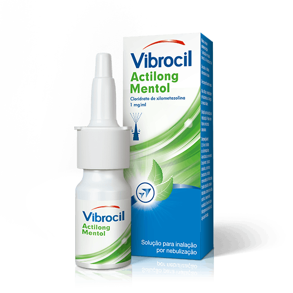 Vibrocil Actilong Mentol, 1 mg/mL-10 mL x 1 sol inal neb mL - Farmácia Garcia