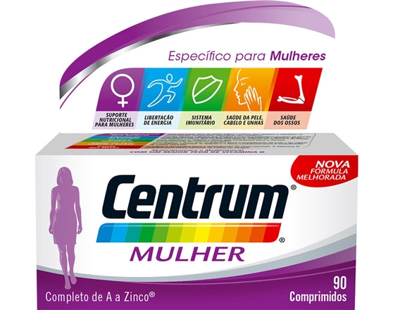 Centrum Mulher Comprimidos x90 - Farmácia Garcia