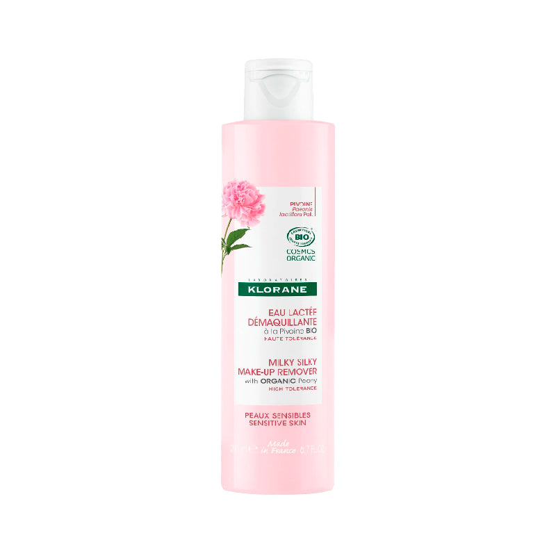Klorane Peonia Leite Desmaquilhante Sedoso 200ml - Farmácia Garcia