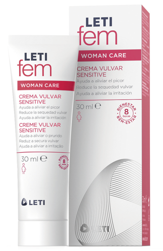 LETIfem Woman Creme Vulvar Sensitive 30ml - Farmácia Garcia