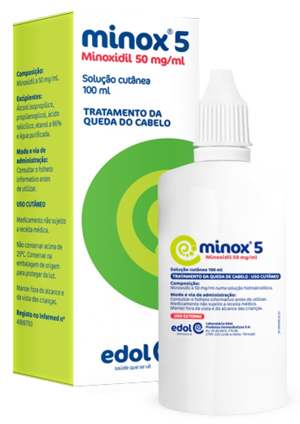 Minox 5 50mg/ml 1 Unidade de 100ml - Farmácia Garcia