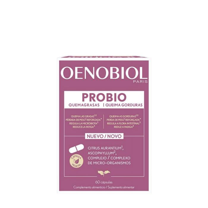 Oenobiol Probio Queimador de Gorduras x60 Cápsulas - Farmácia Garcia
