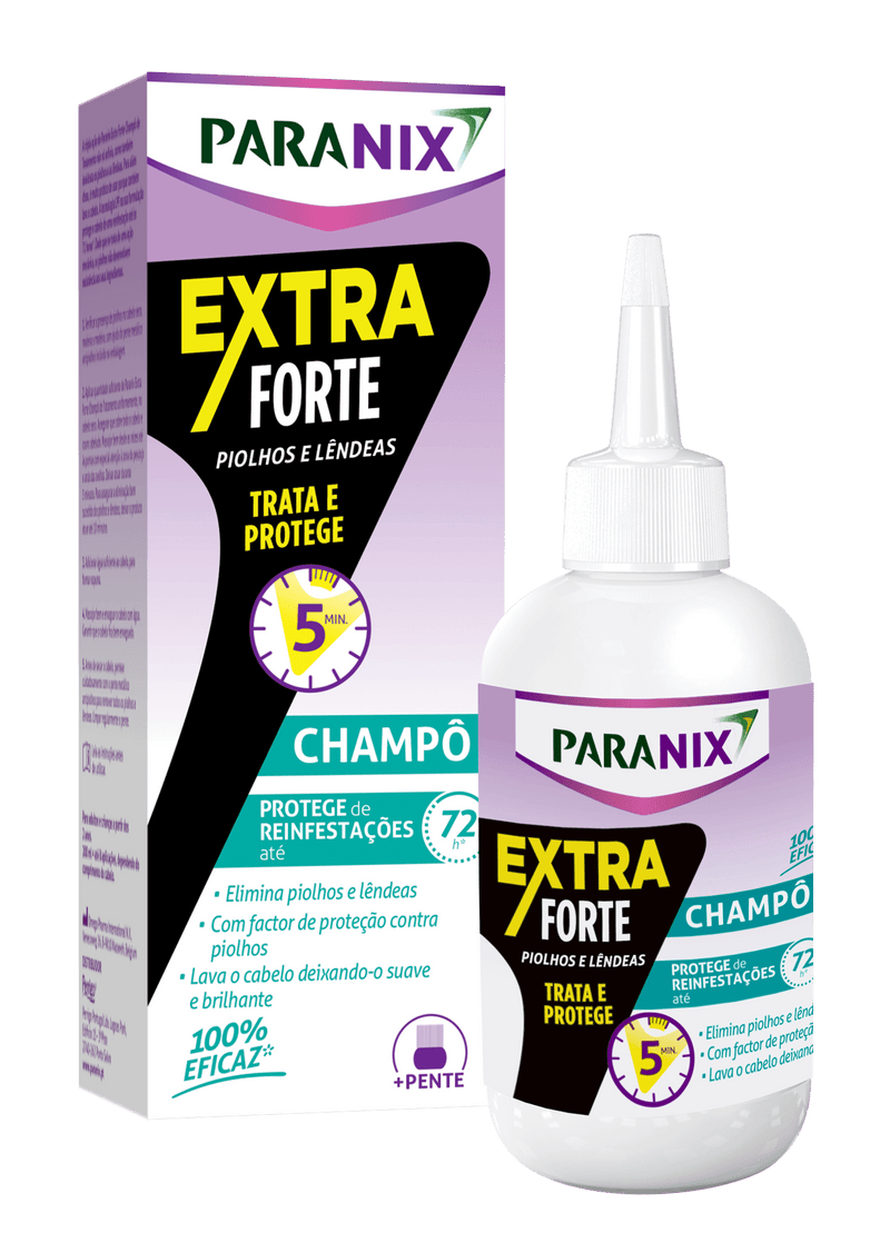 Paranix Extra-Forte Champô 200ml - Farmácia Garcia