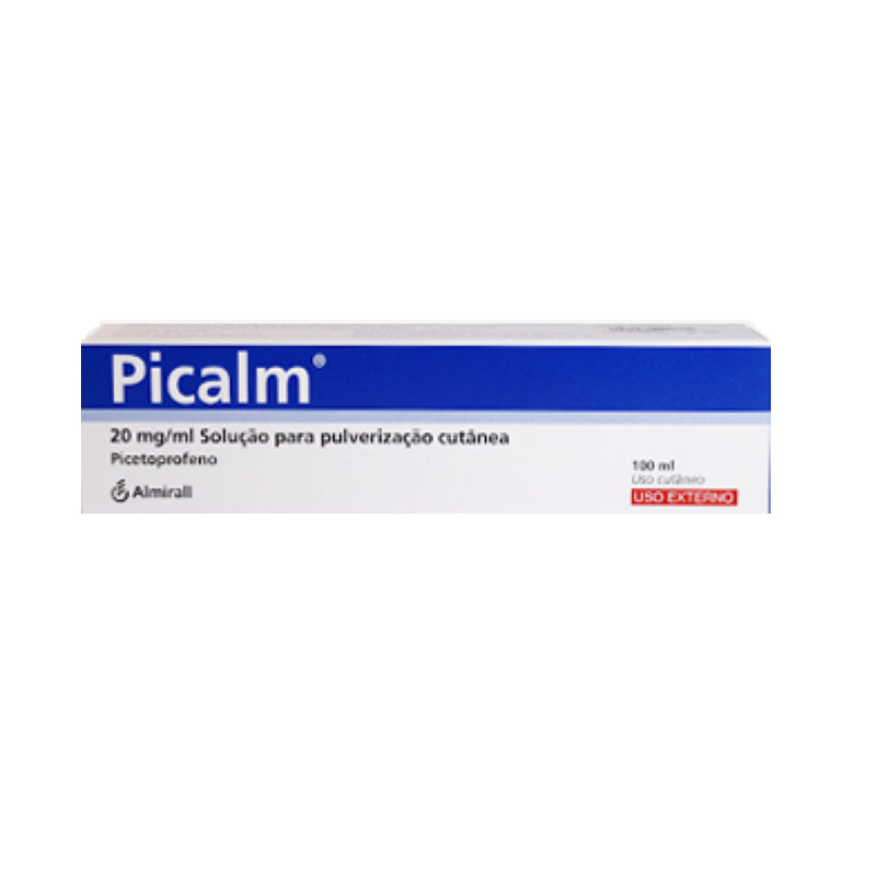 Picalm 40 mg/g-50 g Solução Pulverização Cutânea - Farmácia Garcia