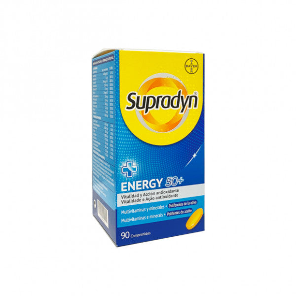 Supradyn Energy 50+ 90 Comprimidos - Farmácia Garcia