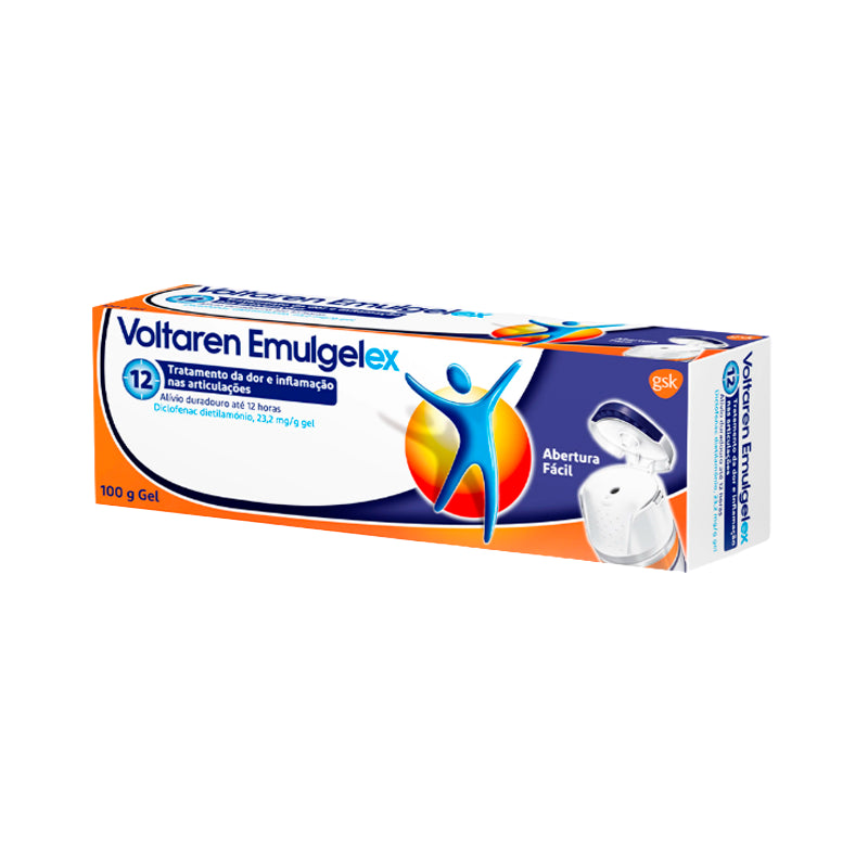Voltaren Emulgelex 23,2 mg/g Bisnaga 100g Gel - Farmácia Garcia