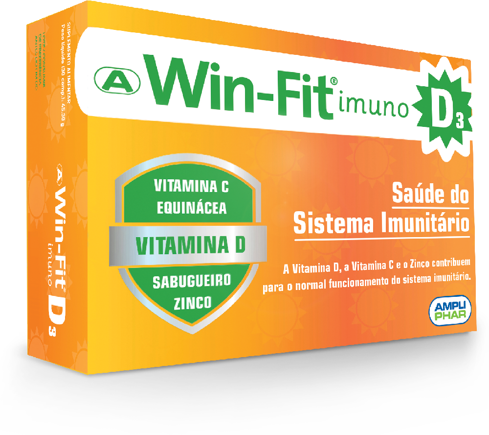 Win-Fit Imuno D3 30 Comprimidos - Farmácia Garcia