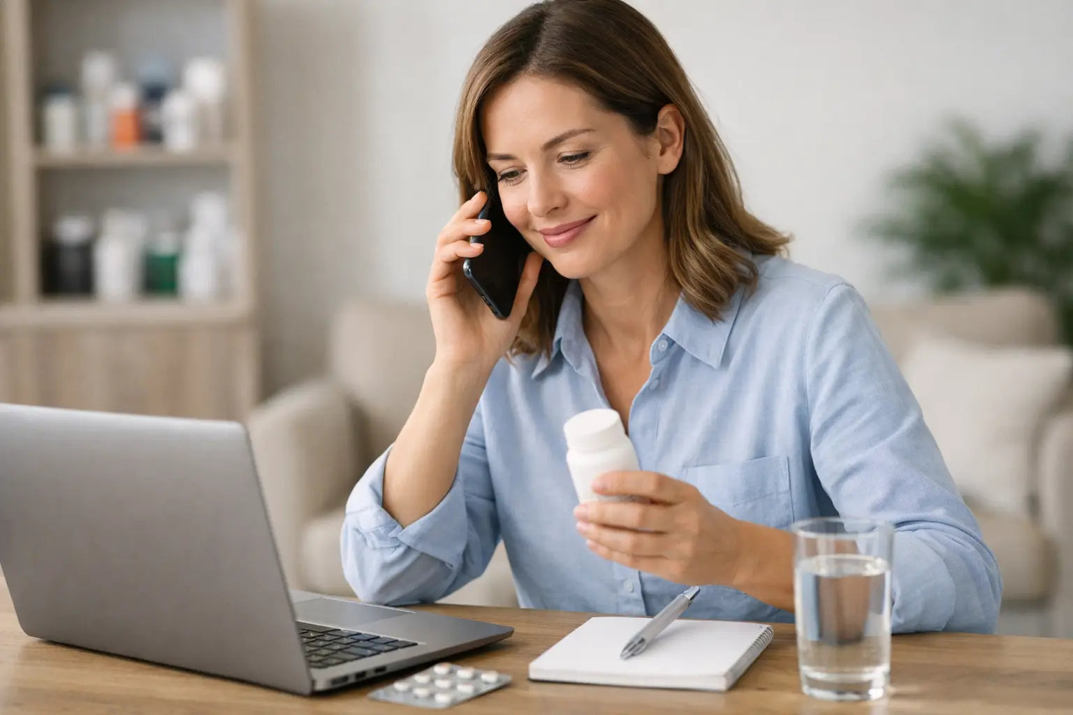 Como pedir medicamentos por telefone