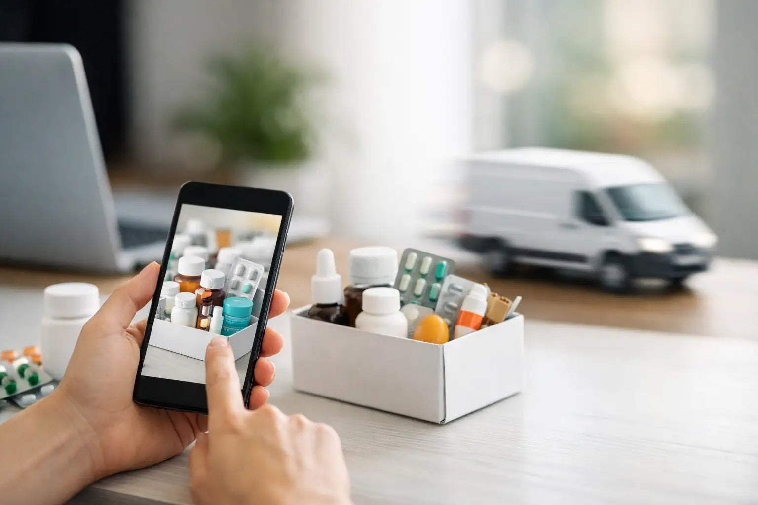 Farmácia online com entrega rápida: o que conta