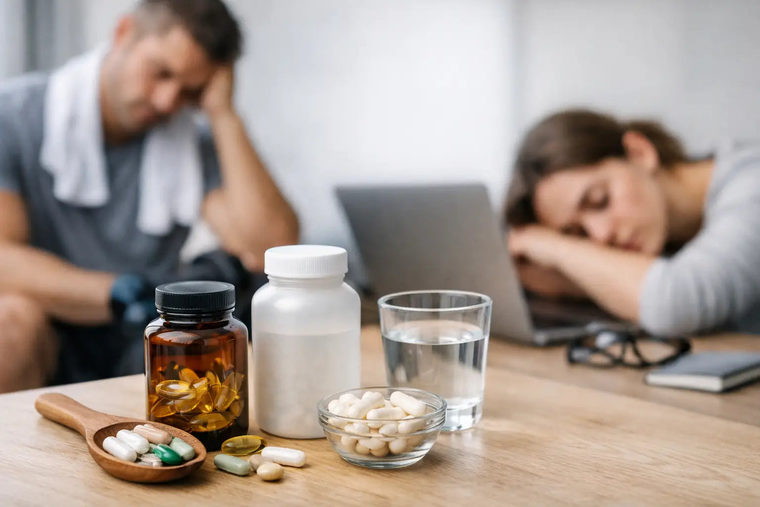 Suplementos para cansaço físico e mental