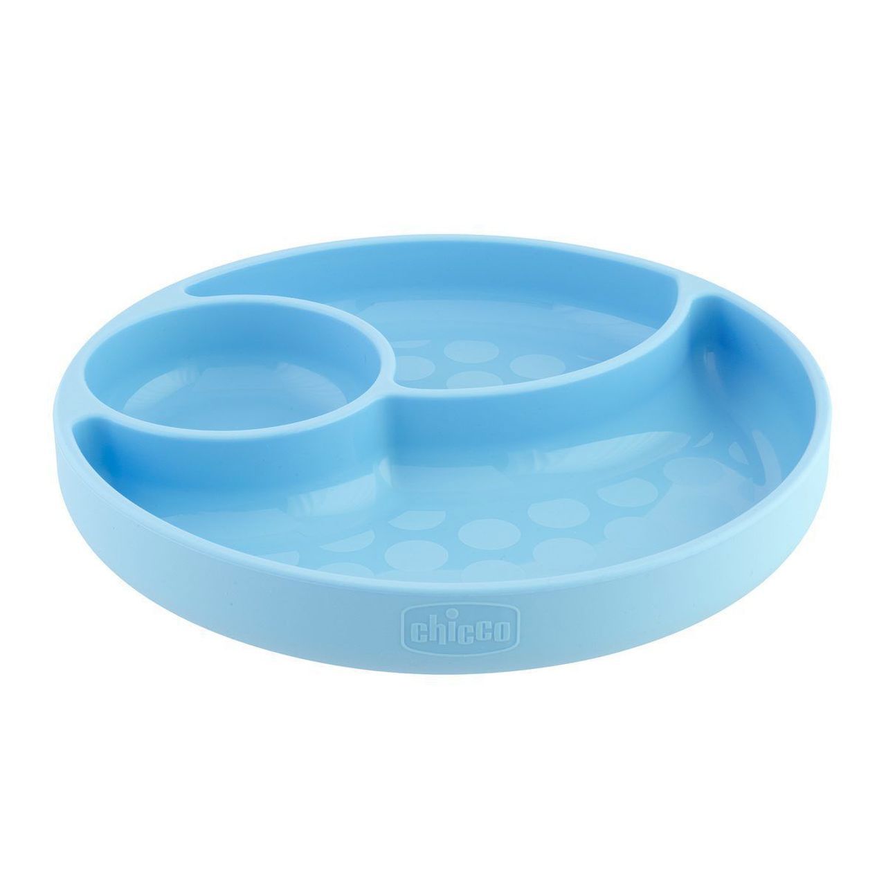 Chicco Prato em Silicone com Divórias Azul 12M+