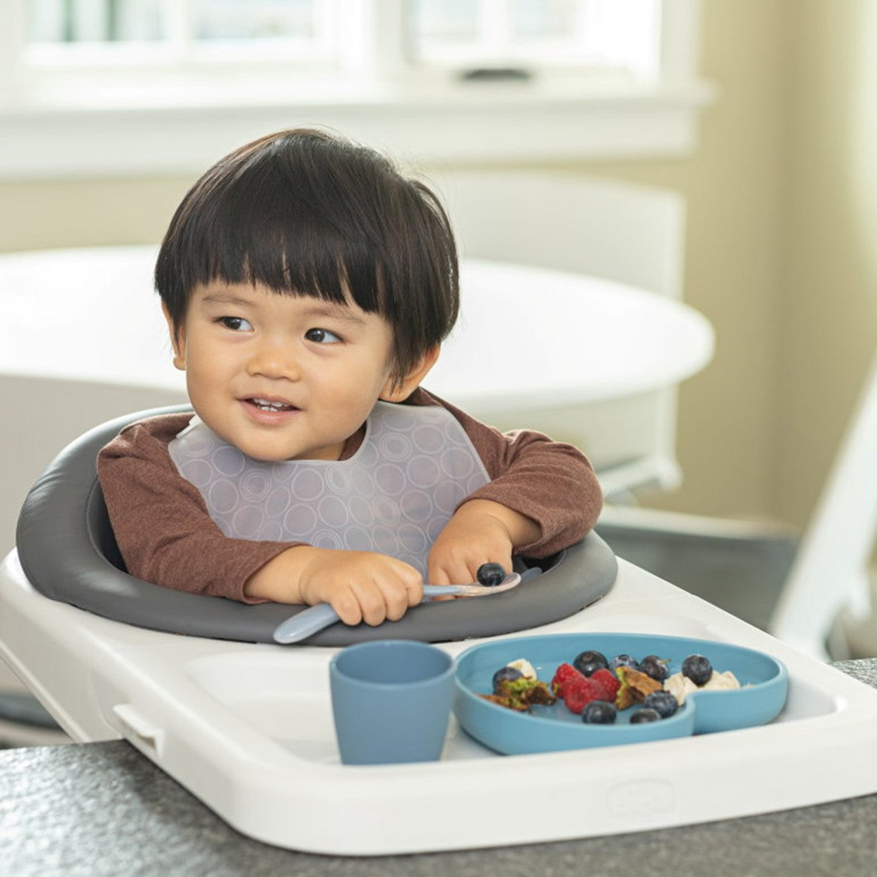 Chicco Prato em Silicone Coração Rosa 9M+