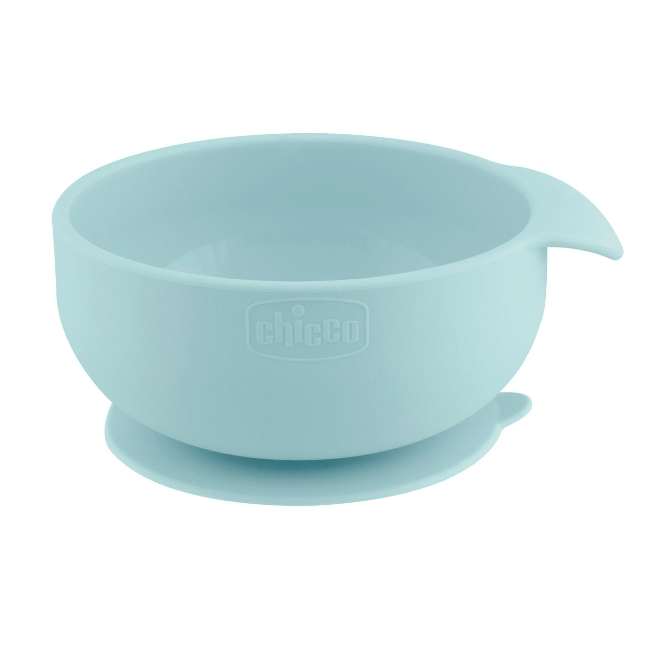 Chicco Tigela Silicone com Ventosa Azul 6M+
