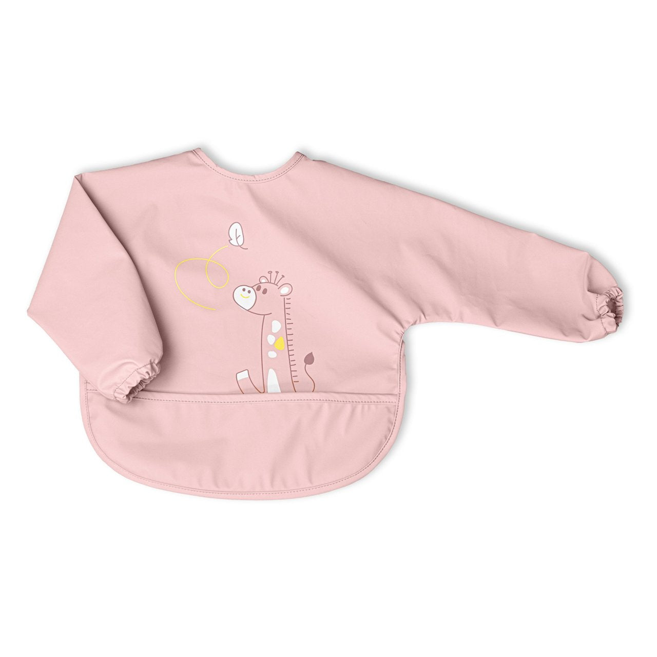 Chicco Babete Tecido com Mangas Rosa 6M+