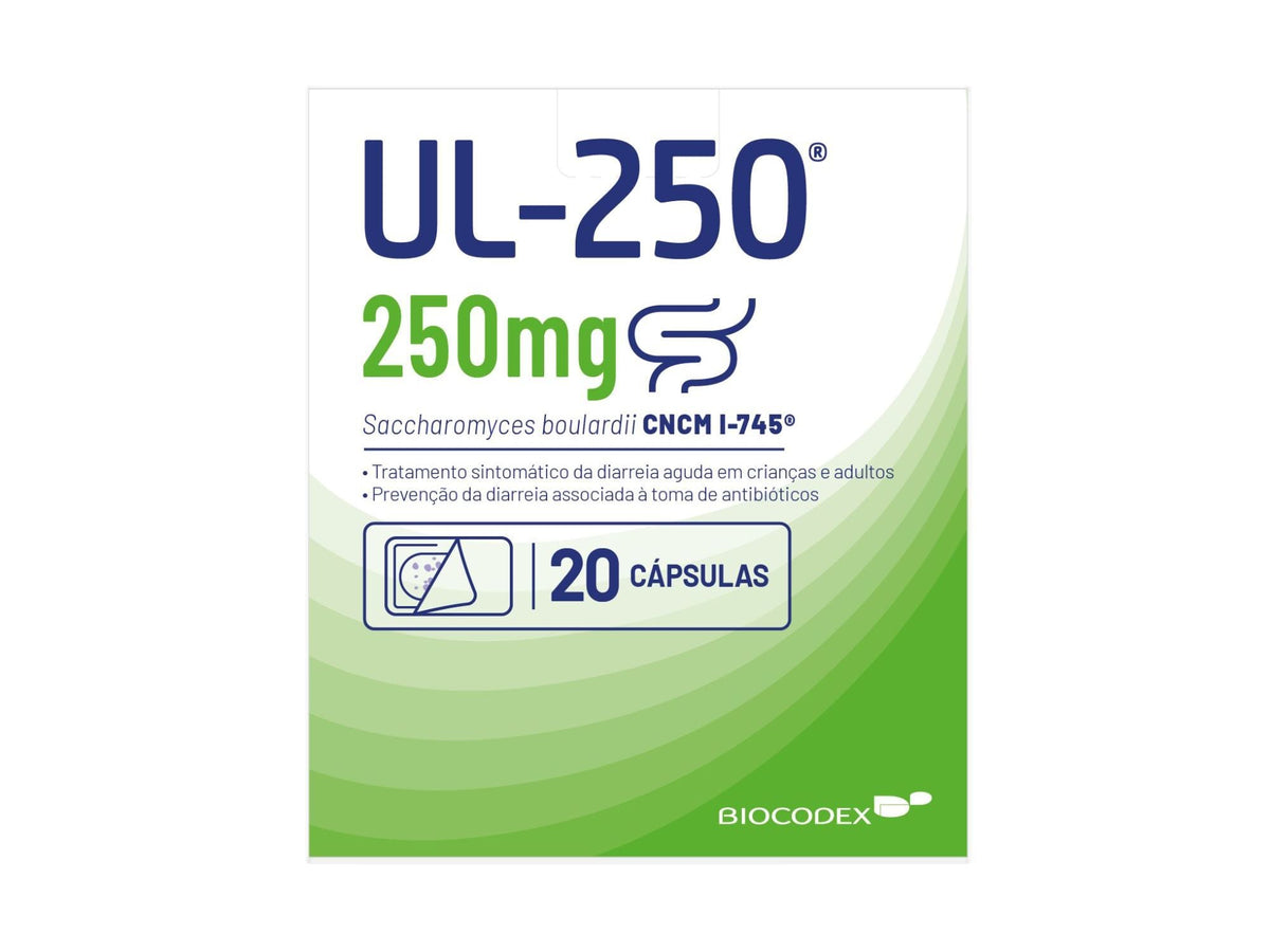 UL-250 250mg 20 Cápsulas - Farmácia Garcia