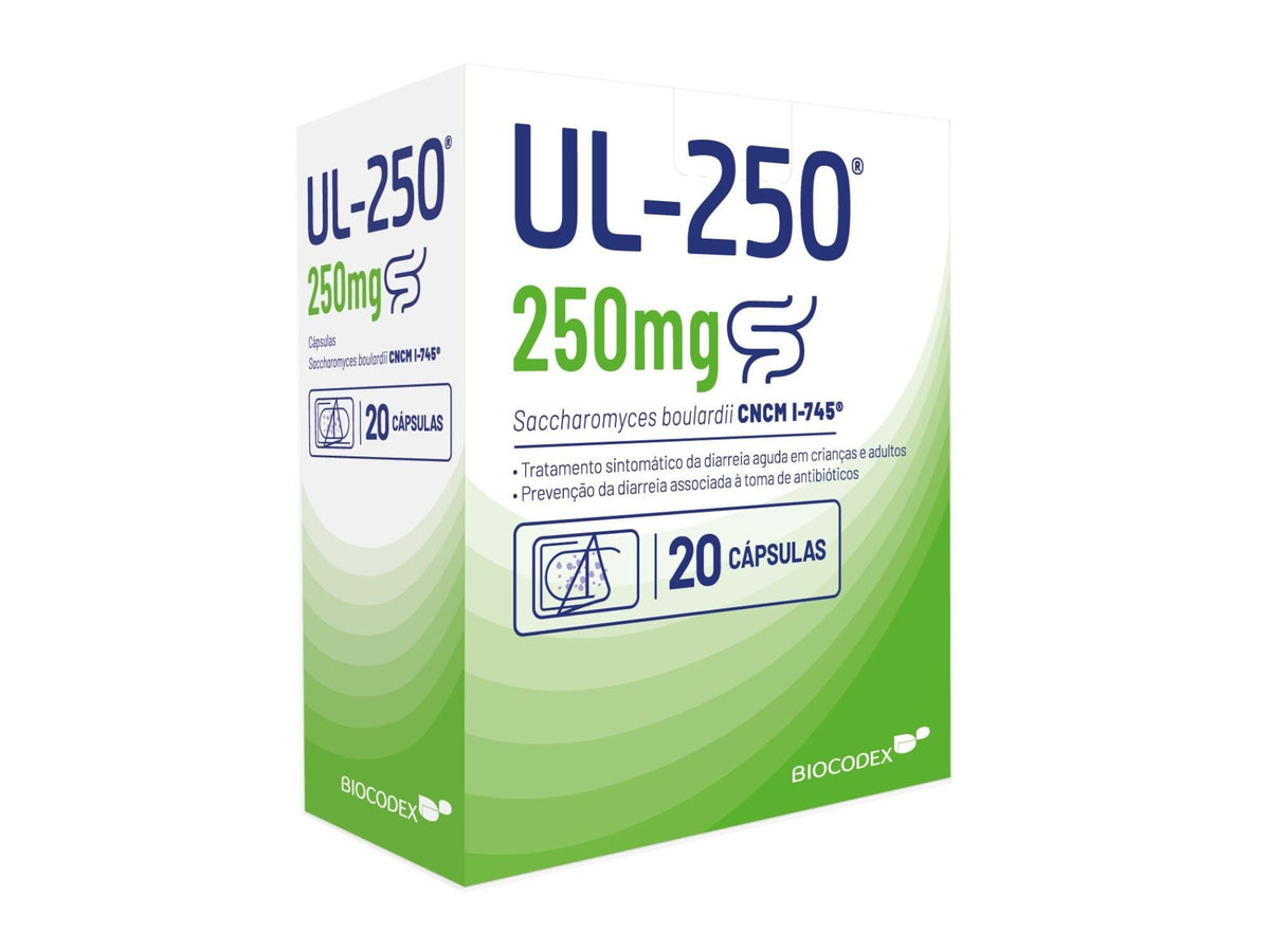 UL-250 250mg 20 Cápsulas - Farmácia Garcia
