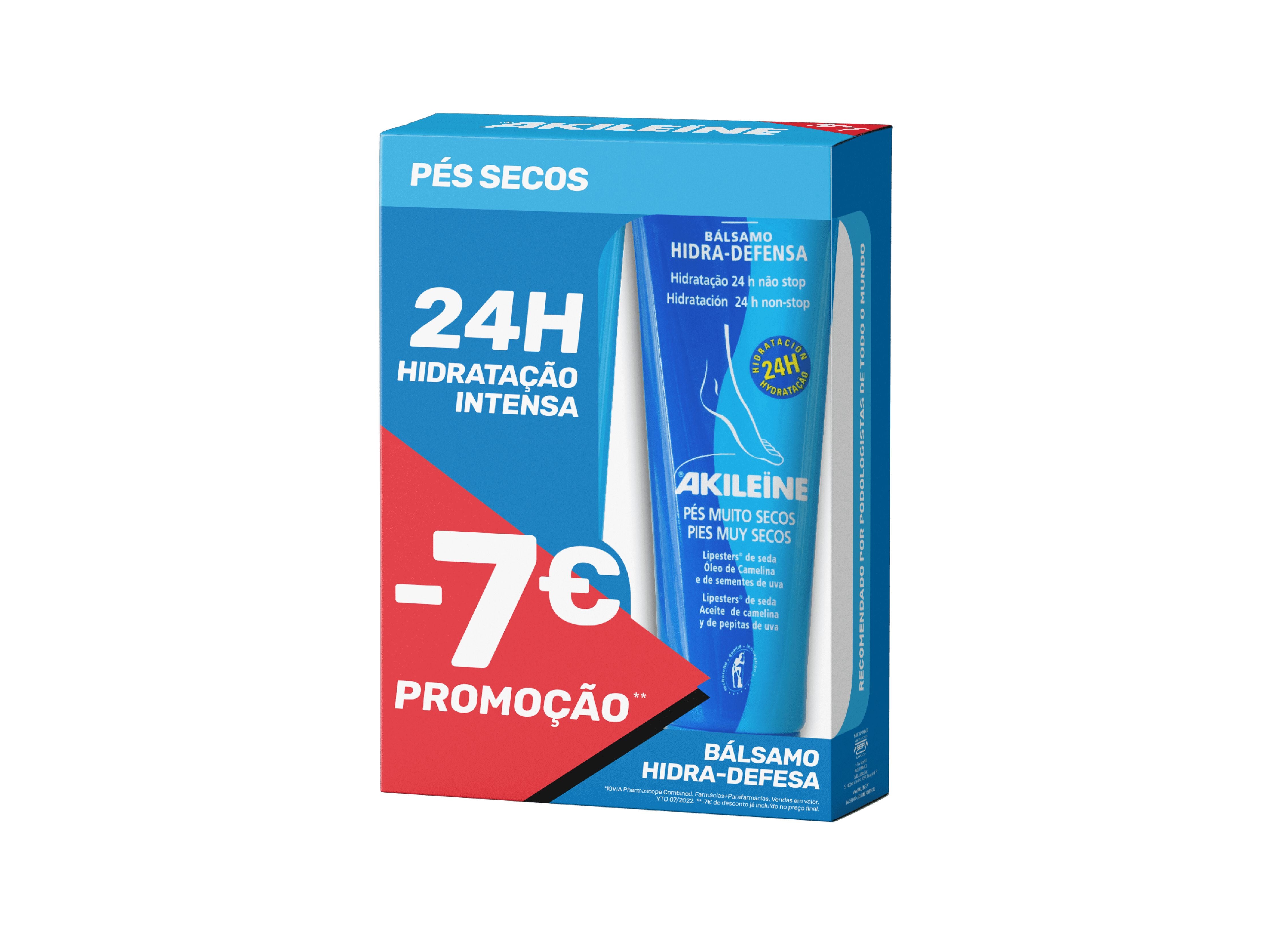 Akileine Secura Bálsamo Hidra Defesa 125ml Pack Duplo - Farmácia Garcia