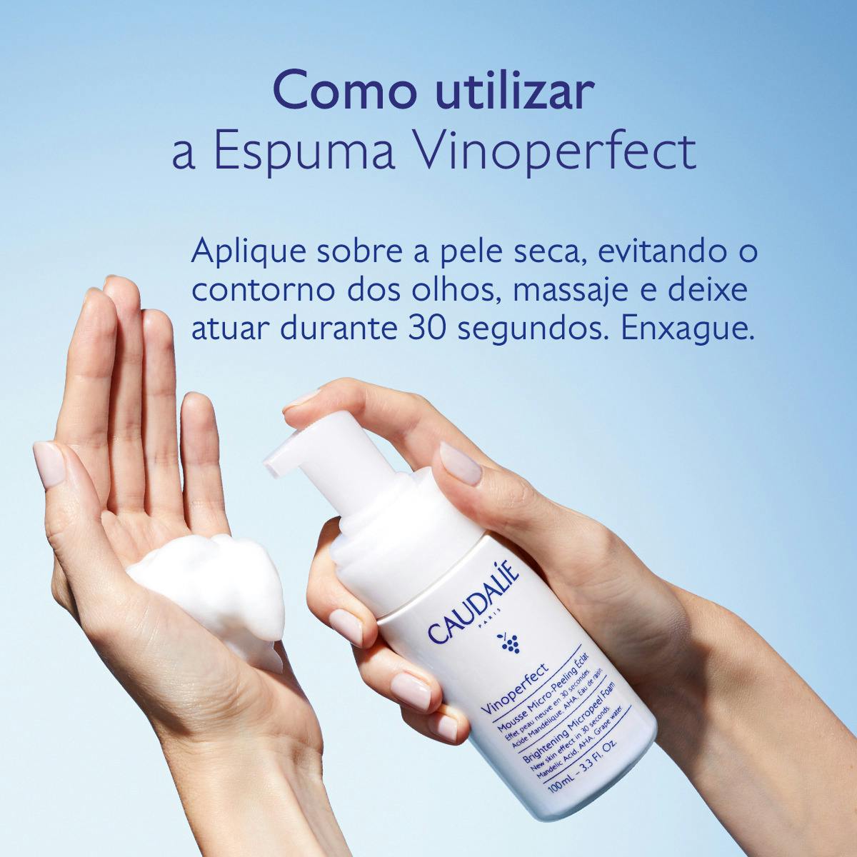 Caudalie Vinoperfect Sérum 30ml + Espuma Micro-Peel 50ml Oferta