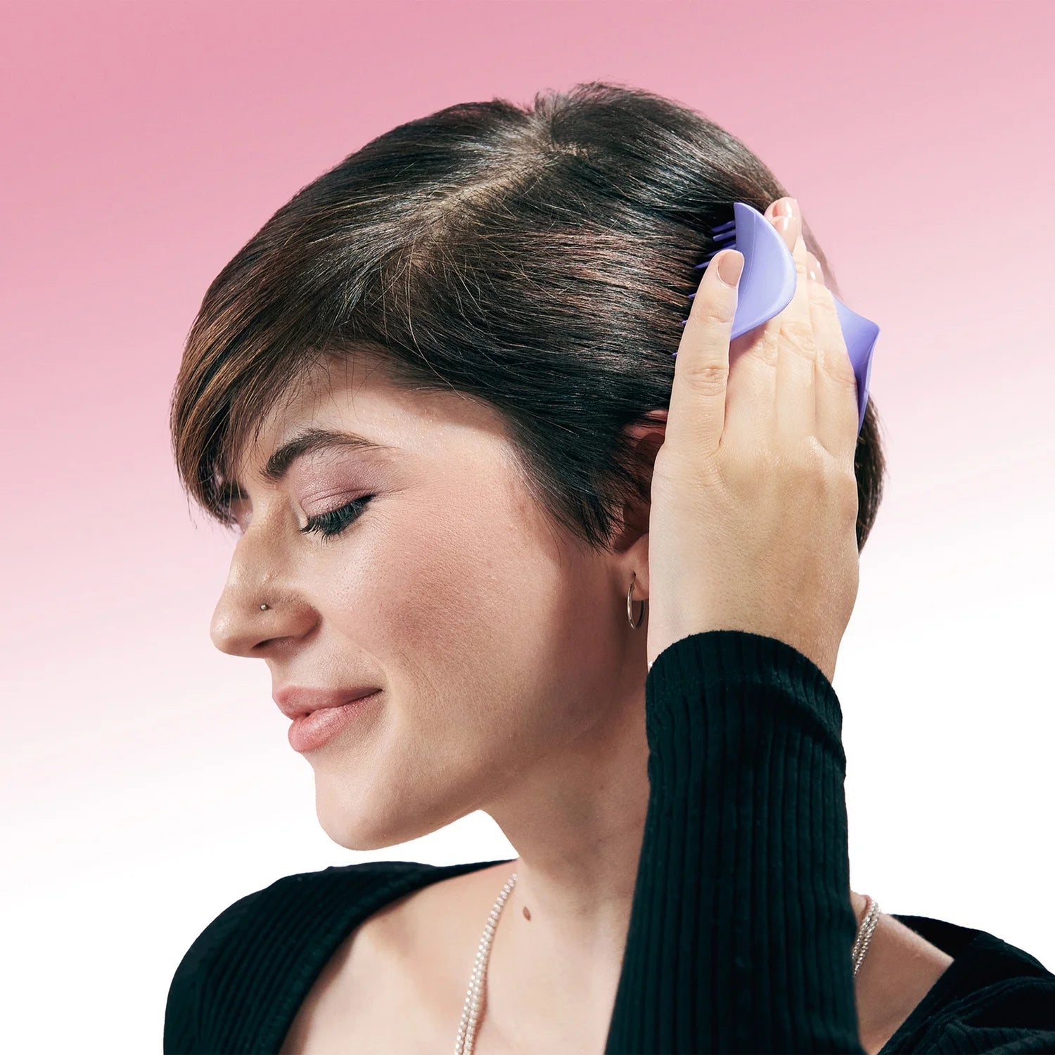 Tangle Teezer The Scalp Exfoliator and Massager Lilás