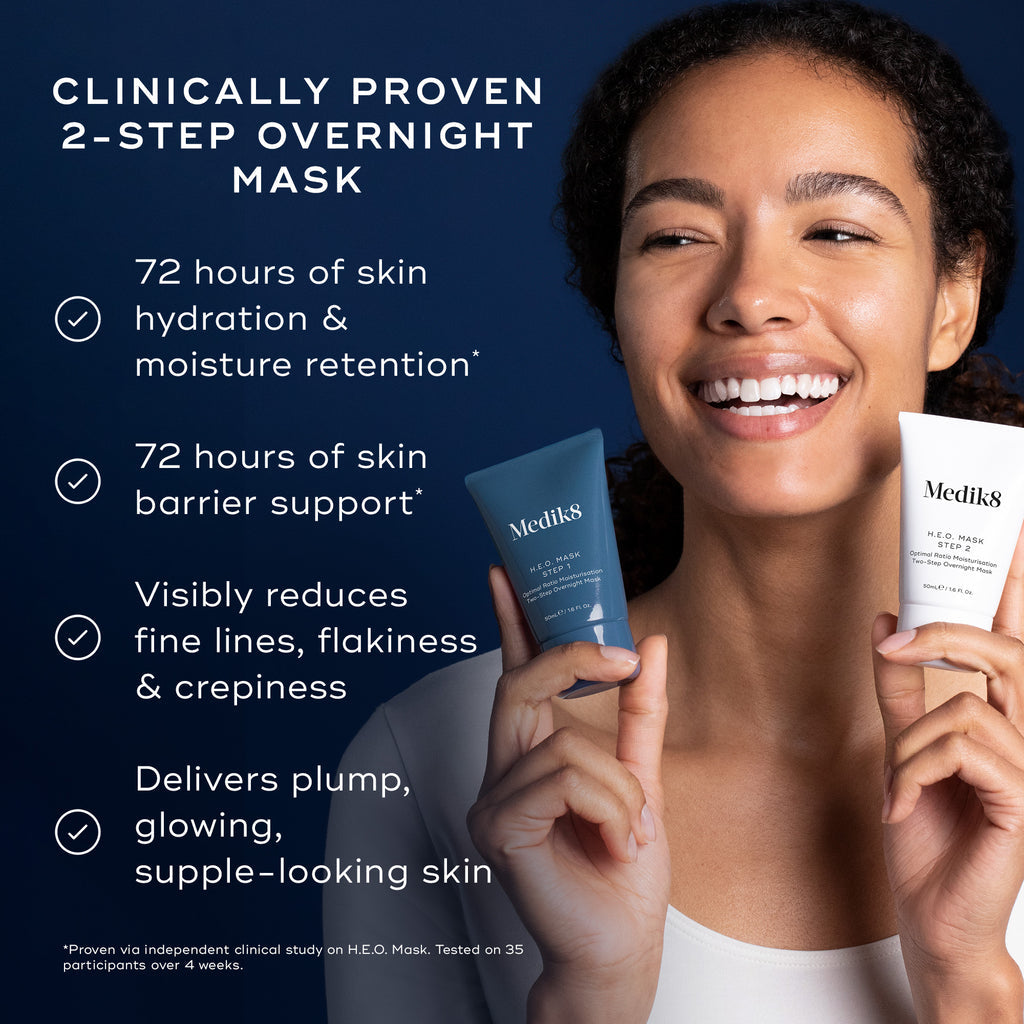 Medik8 H.E.O Mask Gel Creme Noturno Duo 50ml - Farmácia Garcia