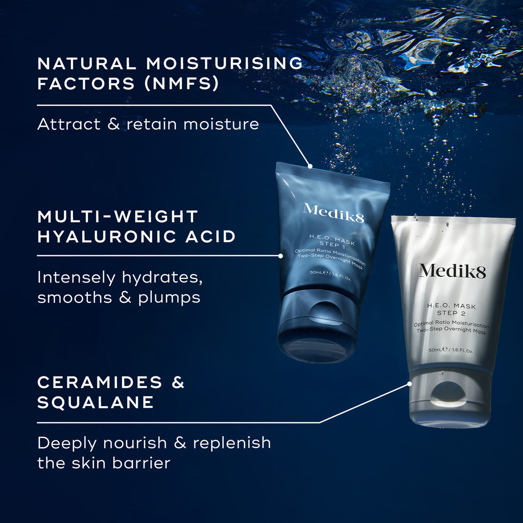 Medik8 H.E.O Mask Gel Creme Noturno Duo 50ml - Farmácia Garcia