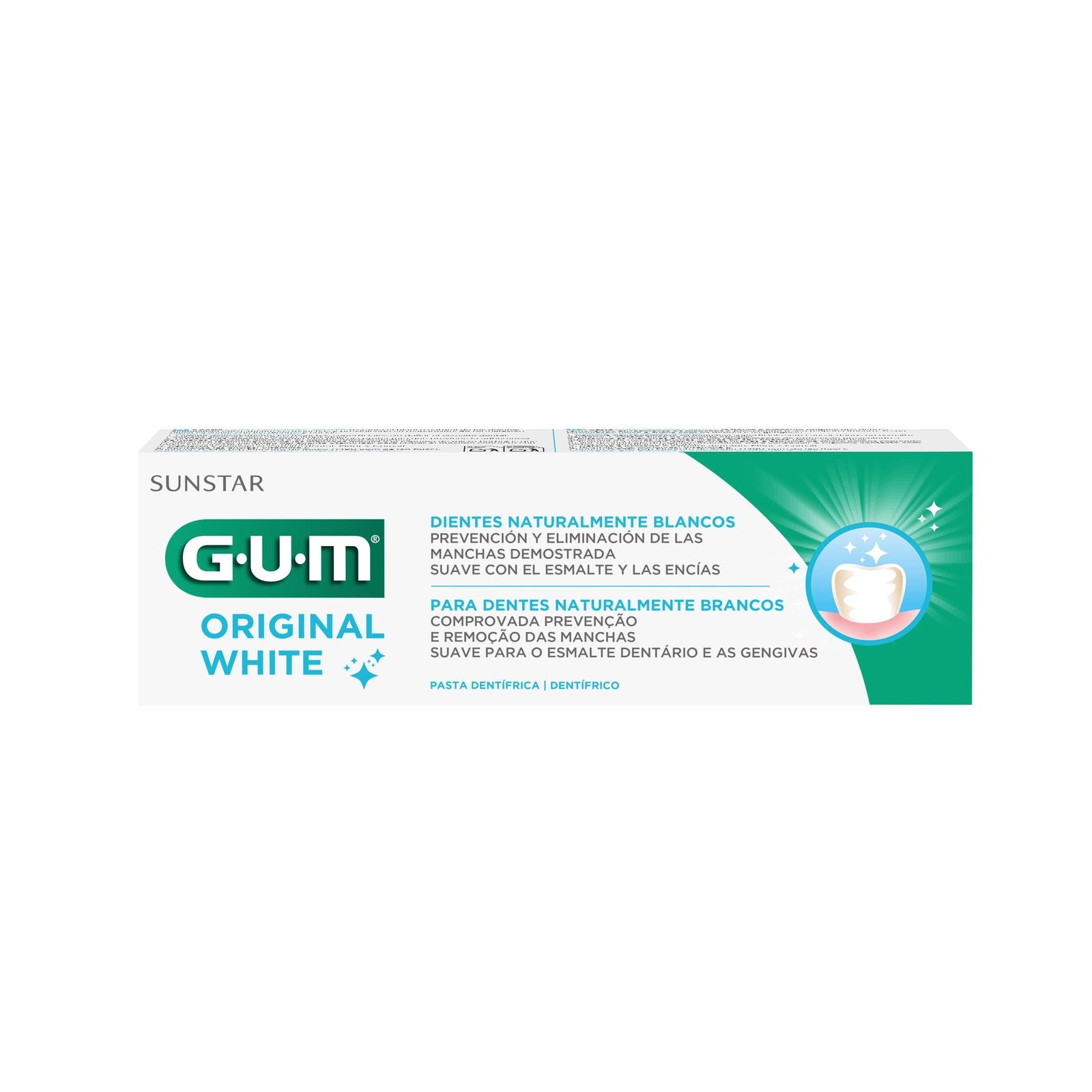 GUM Original White Pasta Dentária 75ml - Farmácia Garcia