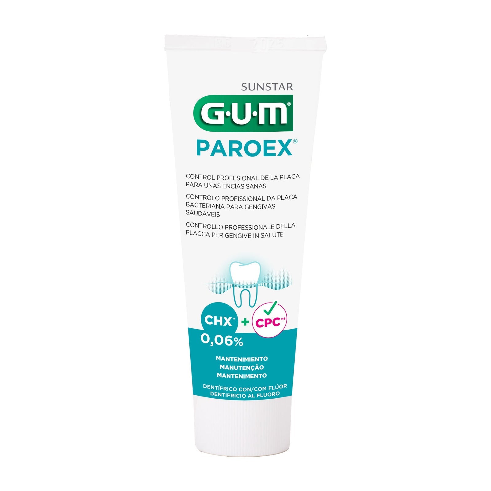 GUM Paroex Pasta Dentes Prevenção 75ml - Farmácia Garcia