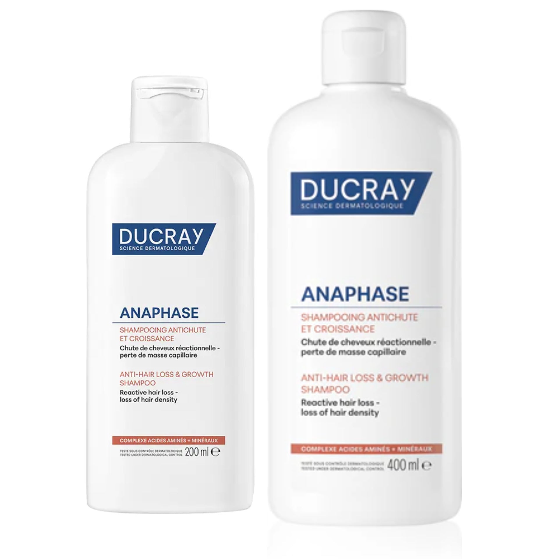 Ducray Anaphase Reacional Champô 400ml + Oferta Champô 200ml - Farmácia Garcia
