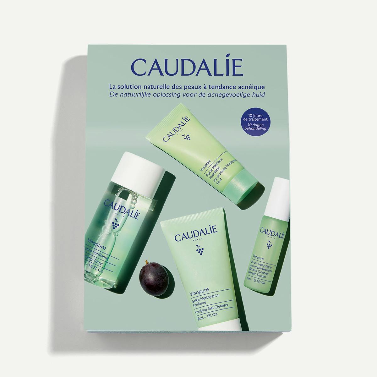 Caudalie Vinopure Starter Kit Salicílico Anti-imperfeições