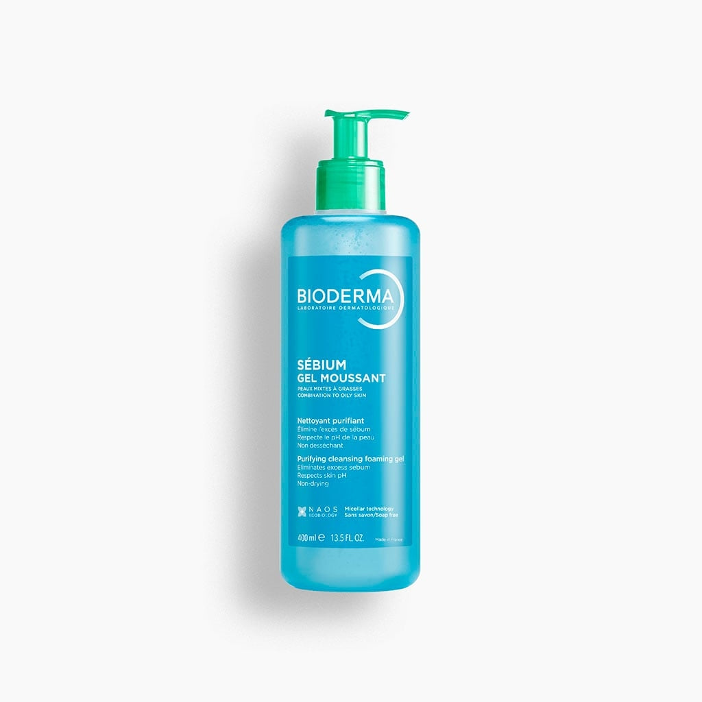 Bioderma Sebium Gel Moussant 400ml - Farmácia Garcia