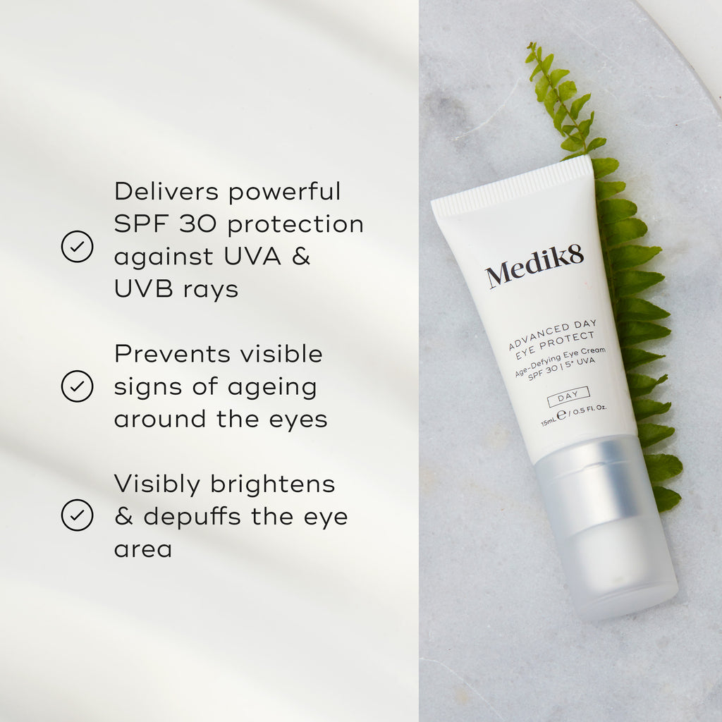 Medik8 Advanced Day Eye Protetor Solar Cream SPF30 15ml - Farmácia Garcia