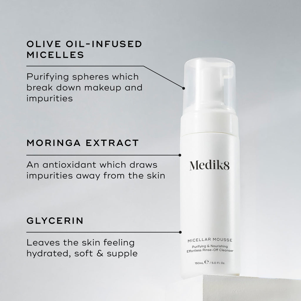 Medik8 Mousse Micelar 40ml - Farmácia Garcia