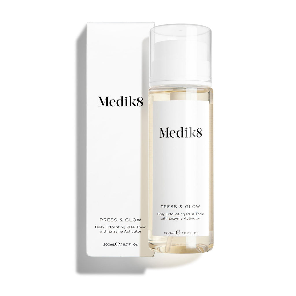 Medik8 Press&Glow Tónico Esfoliante 30ml - Farmácia Garcia