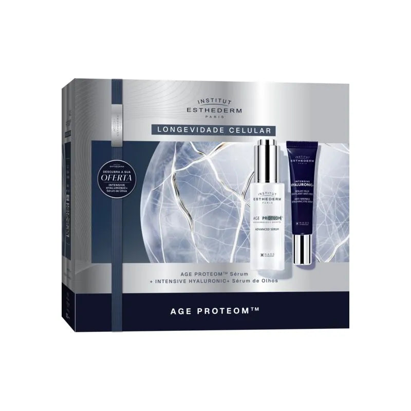 Coffret Esthederm Age Proteom Sérum 30ml + Oferta Intensive Hyaluronic Sérum de Olhos 15ml
