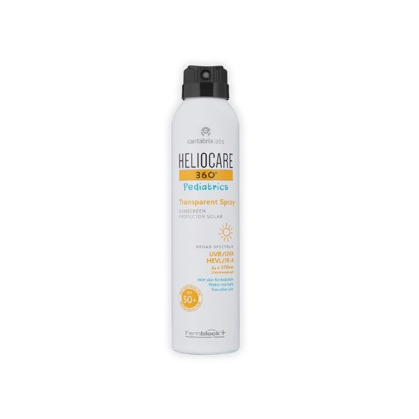 Heliocare 360 Pediátrio Spray Transparente SPF50+ 200ml - Farmácia Garcia