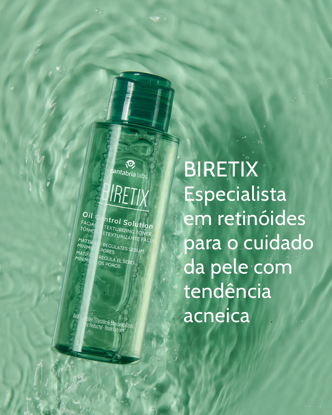 Biretix Oil Control Solution 100ml - Farmácia Garcia