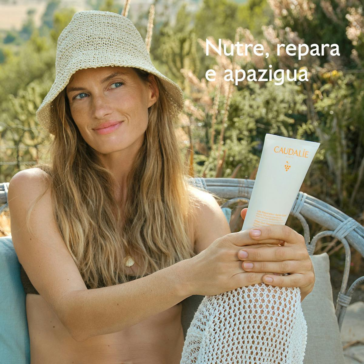 Caudalie Vinosun Leite Reparador Pós-Solar 400ml - Farmácia Garcia