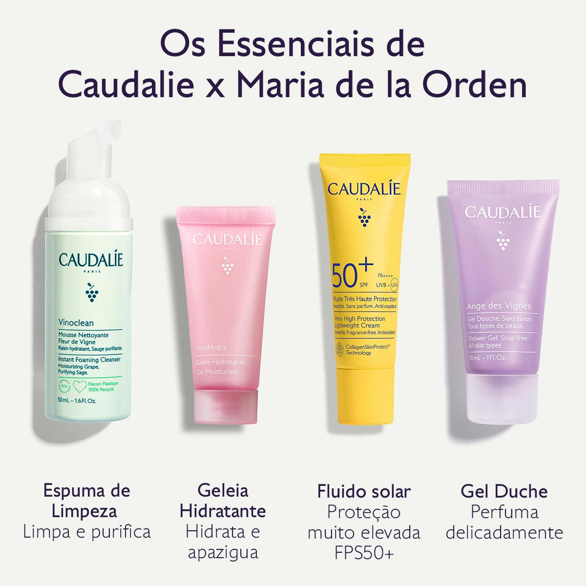 Caudalie Bolsa Essenciais Verão 2026 - Farmácia Garcia