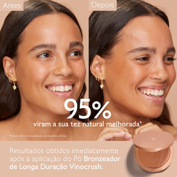 Caudalie Vinocrush Pó Bronzeador Longa Duração 8.5g - Farmácia Garcia