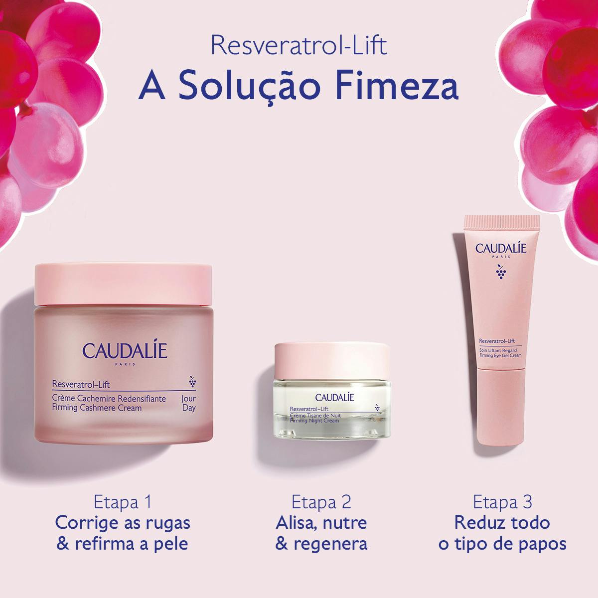 Caudalie Resveratrol-Lift Coffret Solução Firmeza - Farmácia Garcia